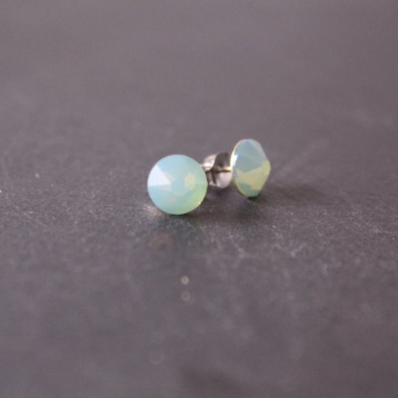 COPY - Pacific Opal Crystal Stud Earrings - Picture 2 of 5